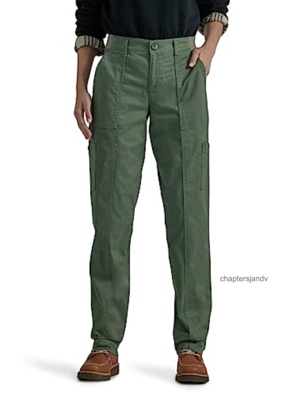 Women's Utility Cargo Pants Stretch Flex-to-Go Waistband